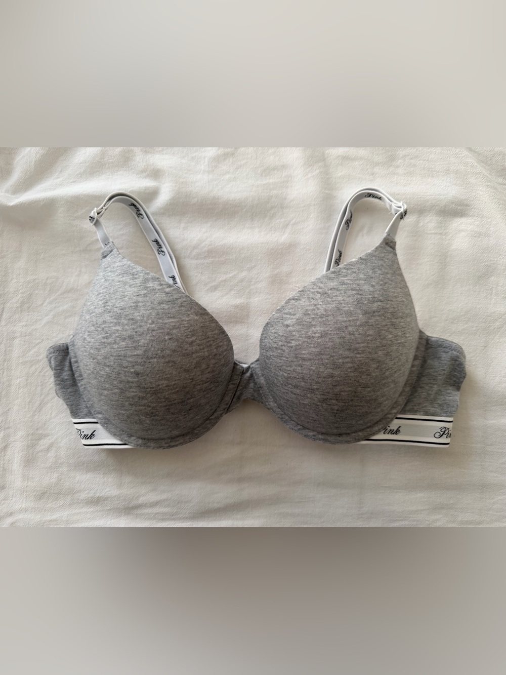 Victoria’s Secret Gray Padded T-Shirt Bra - Women's Comfortable Support
